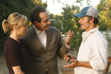 Still of Tony Shalhoub, Steve Zahn and Traylor Howard in Monk (2002)