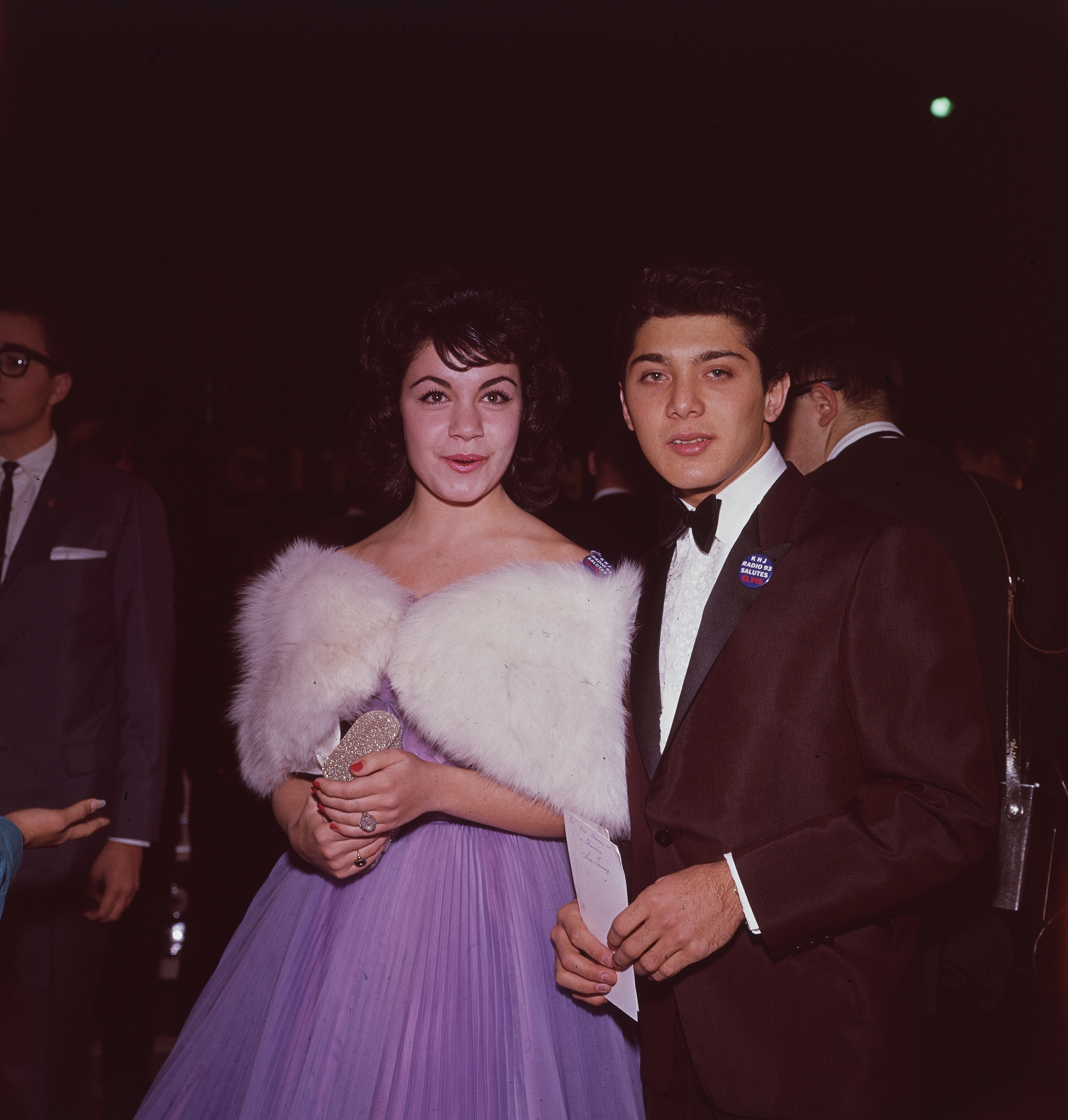 Paul Anka and Annette Funicello