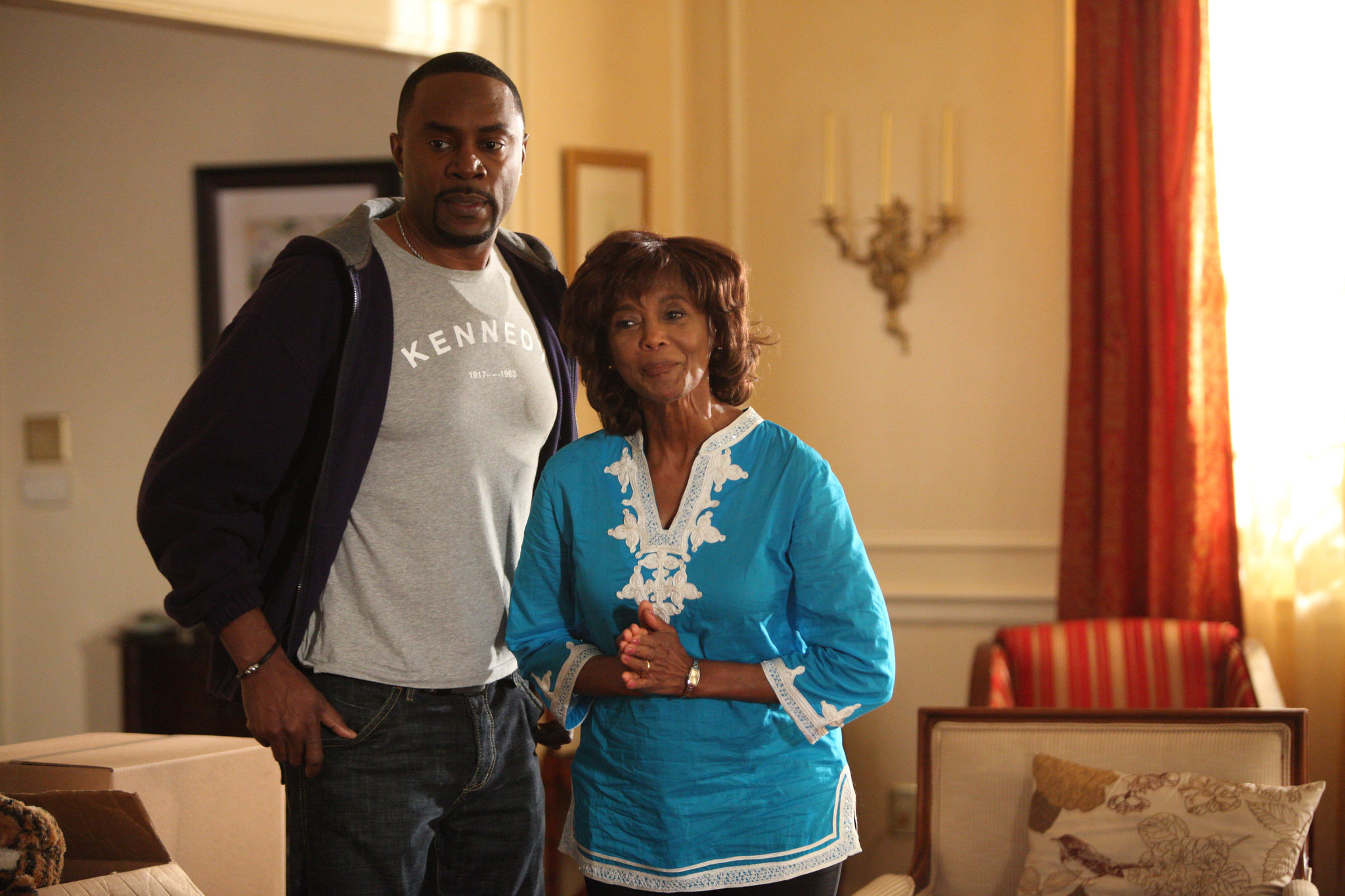 Still of Margaret Avery and Richard Brooks in Being Mary Jane (2013)
