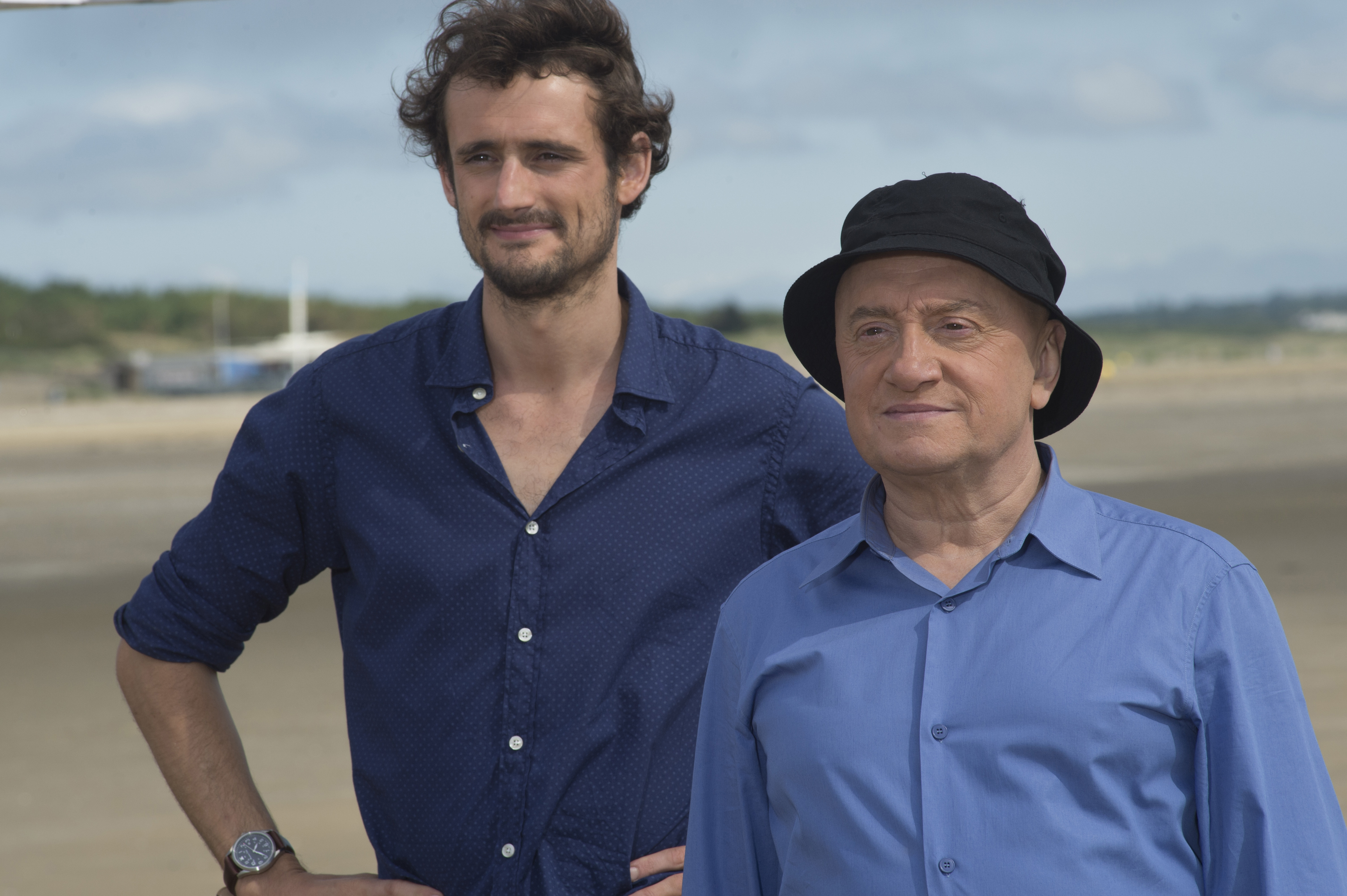 Still of Josiane Balasko, Michel Blanc and Grégoire Baujat in Demi-soeur (2013)