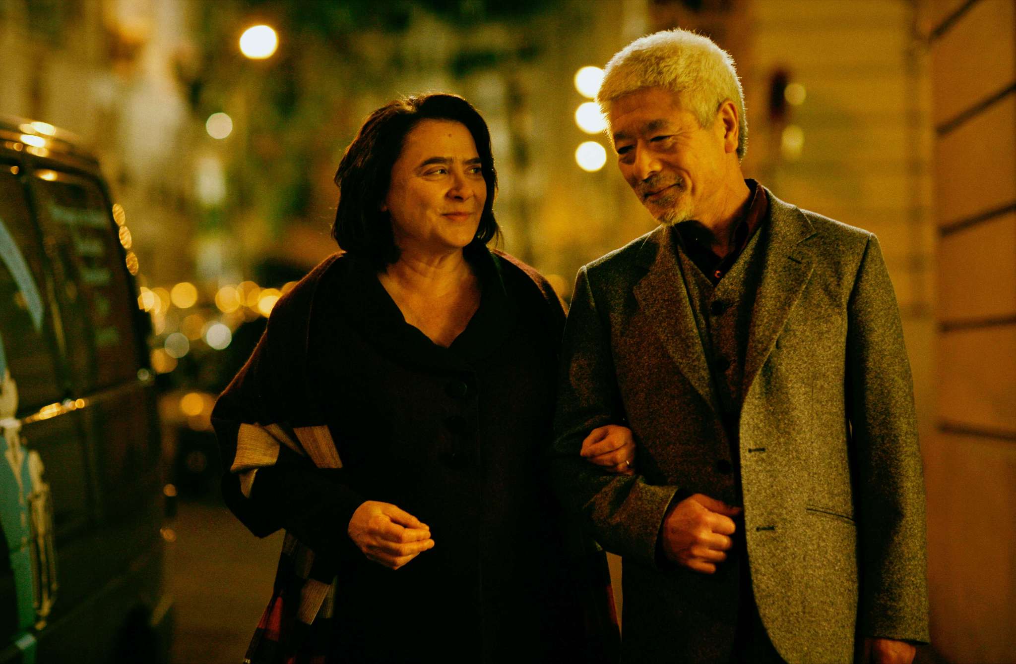 Still of Josiane Balasko and Togo Igawa in Le hérisson (2009)