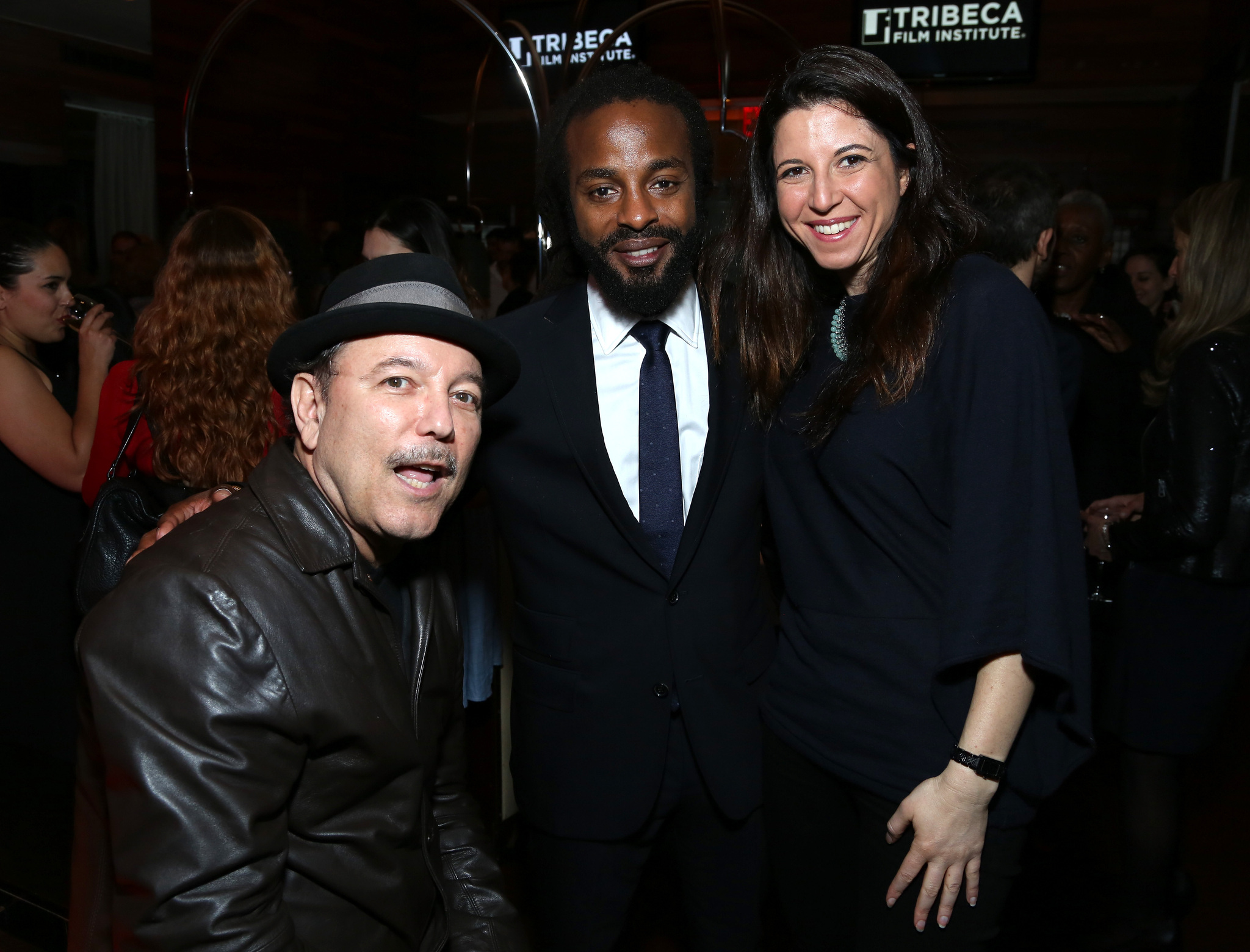 Ruben Blades; John Forte, and Heather Berlin attend the TFI Awards during the 2013 Tribeca Film Festival on April 24, 2013 in New York City.
