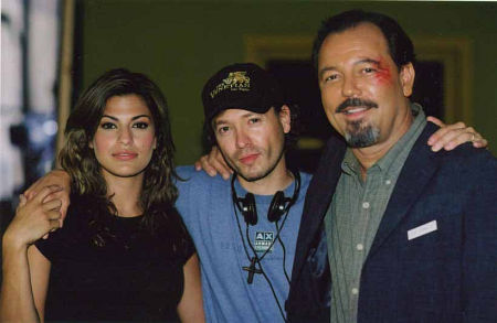 Eva Mendes, Carlos Gallardo, and Ruben Blades.