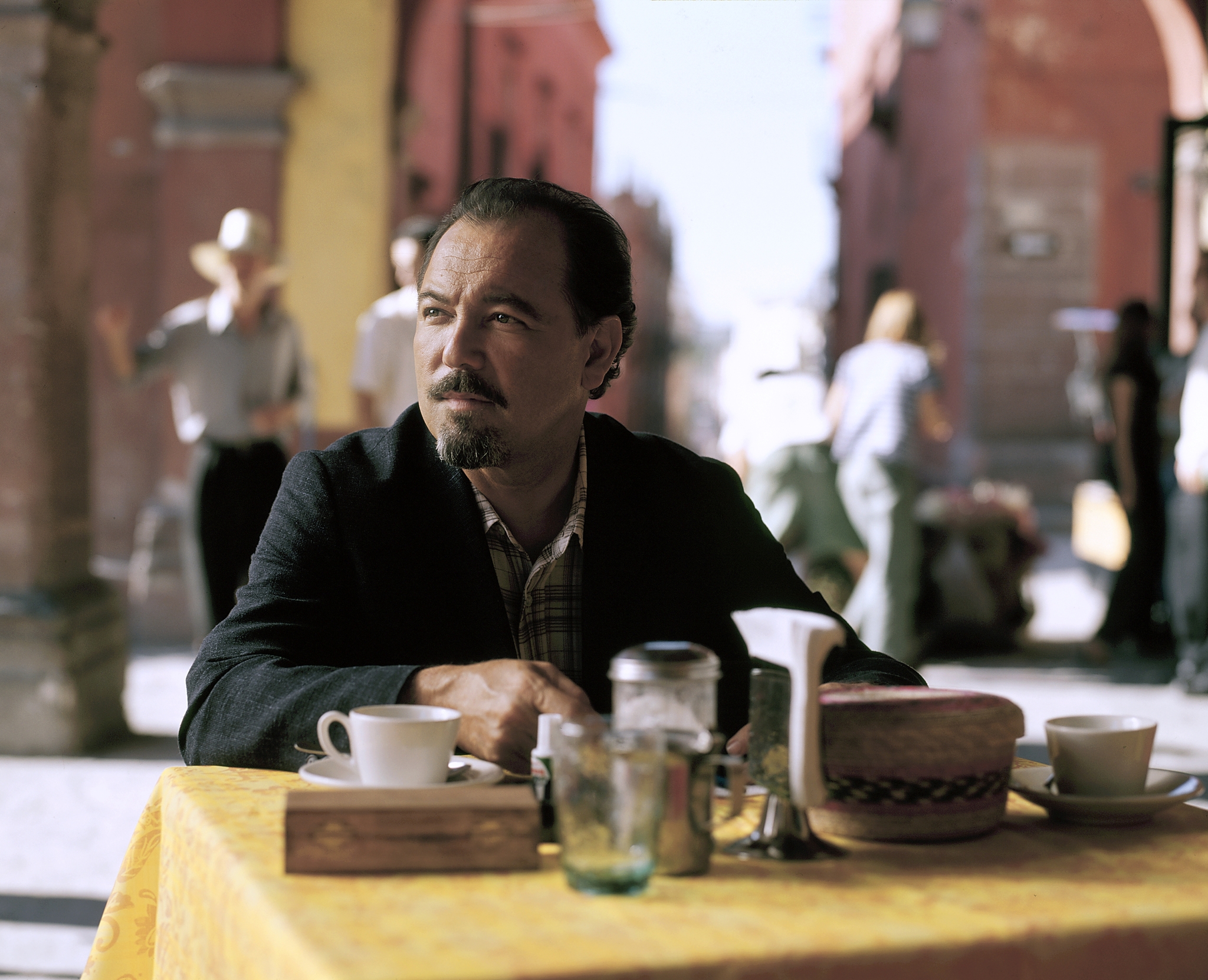 Still of Rubén Blades in Karta Meksikoje (2003)