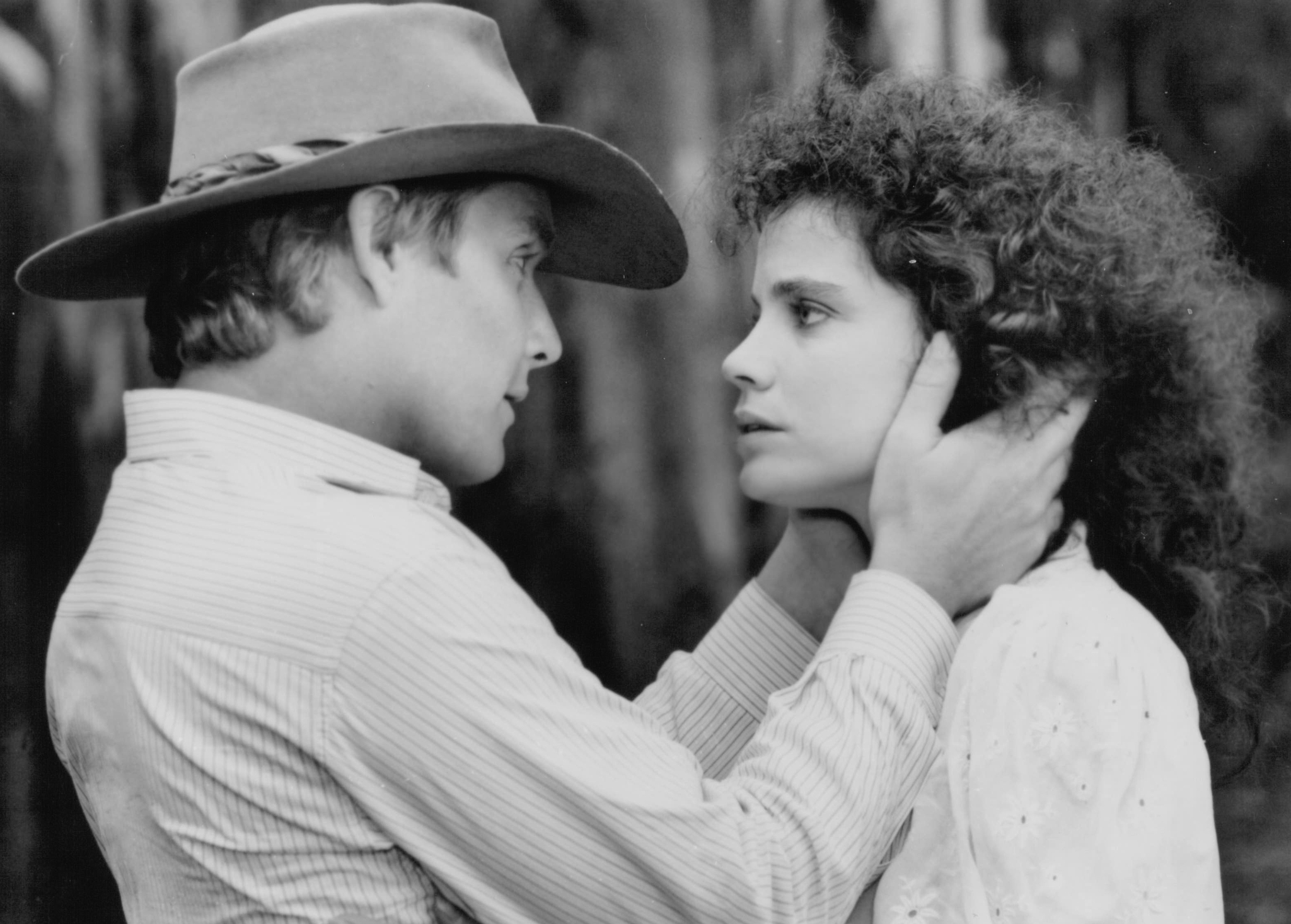 Still of Tom Burlinson and Sigrid Thornton in The Man from Snowy River II (1988)