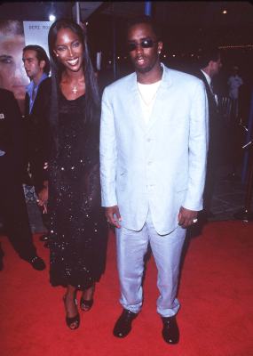 Naomi Campbell and Sean Combs at event of G.I. Jane (1997)