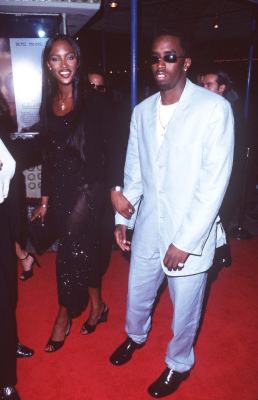 Naomi Campbell and Sean Combs at event of G.I. Jane (1997)