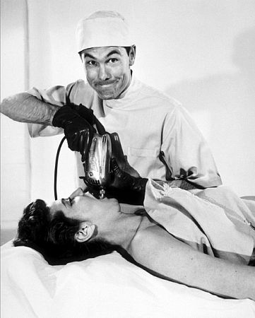 Johnny Carson as Dr. Johnny, 1953.