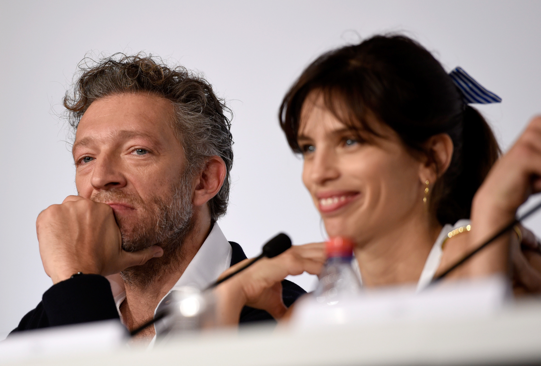 Vincent Cassel and Maïwenn at event of Mon roi (2015)