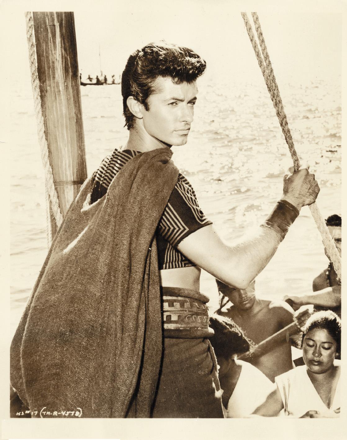 Sequence from Kings of the Sun : George Chakiris as Balam in 1963