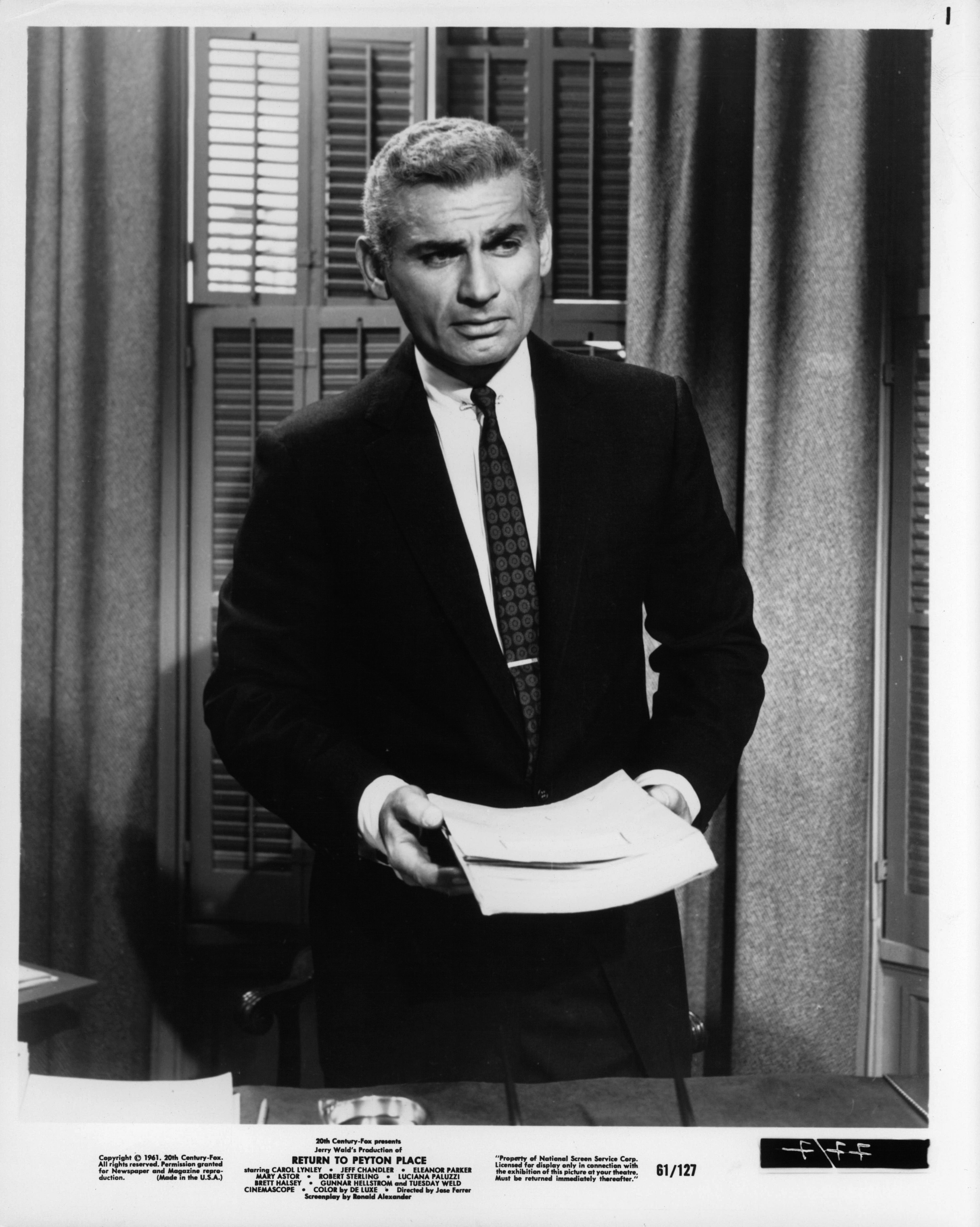Still of Jeff Chandler in Return to Peyton Place (1961)
