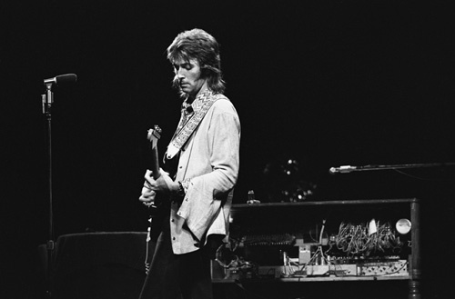 Eric Clapton performing at the Fillmore East in New York City