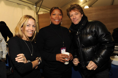 Jon Bon Jovi, Queen Latifah and Sheryl Crow