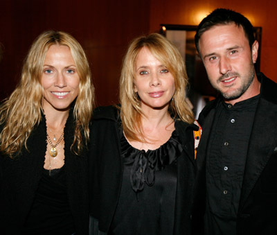 David Arquette, Rosanna Arquette and Sheryl Crow