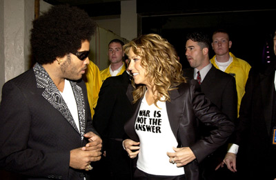 Sheryl Crow and Lenny Kravitz