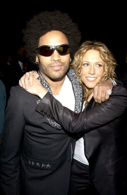 Sheryl Crow and Lenny Kravitz