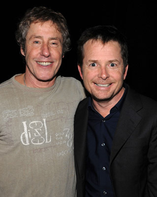 Michael J. Fox and Roger Daltrey
