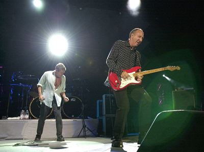 Roger Daltrey and Pete Townshend