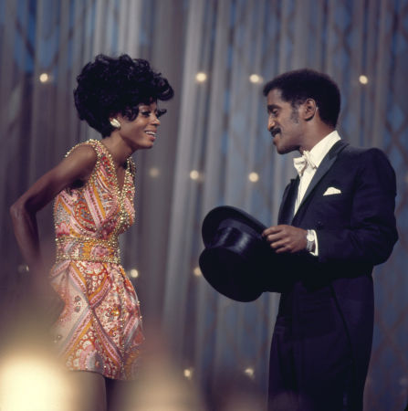 Diana Ross and Sammy Davis Jr. at 