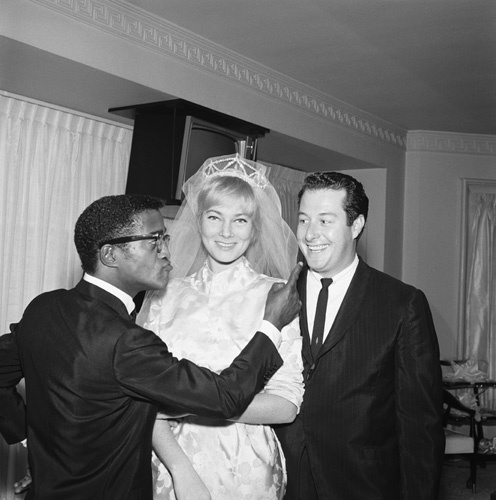 Arthur Silber Jr. at Sammy Davis Jr.'s wedding to May Britt 11-13-1960
