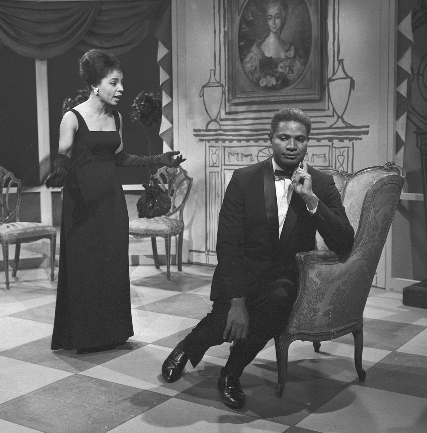 STAGE 2, (aka STAGE TWO) featuring Ruby Dee and Ossie Davis. Image dated March 9, 1964.