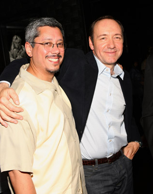 Kevin Spacey and Dean Devlin