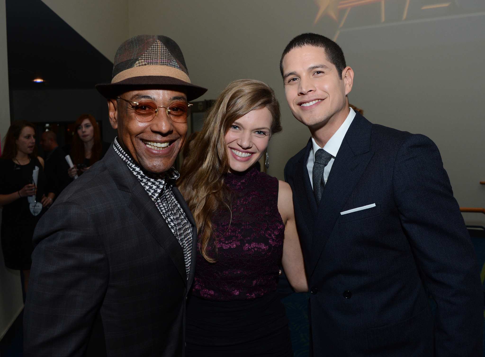 Giancarlo Esposito, JD Pardo and Tracy Spiridakos at event of The 39th Annual People's Choice Awards (2013)