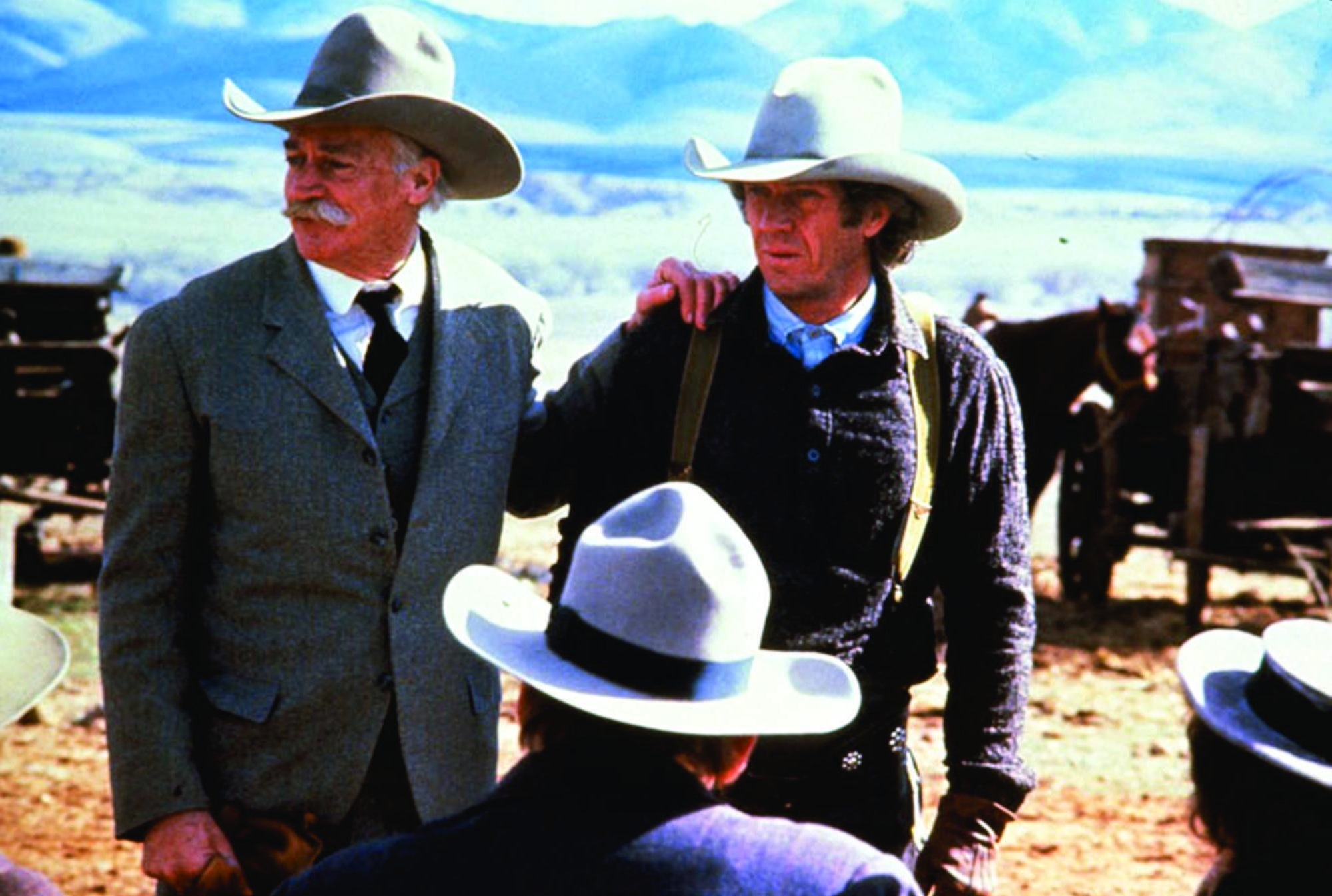 Still of Steve McQueen and Richard Farnsworth in Tom Horn (1980)