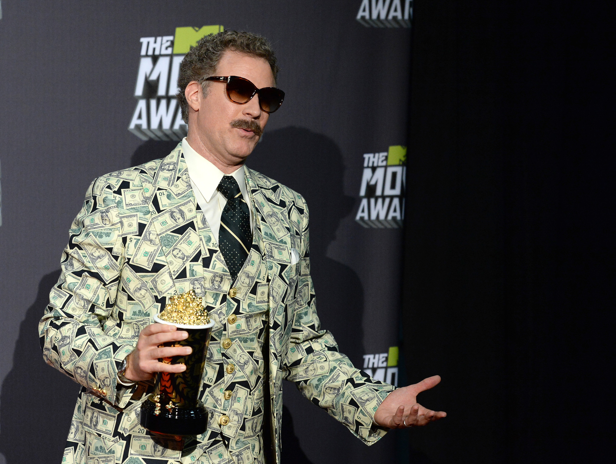 Will Ferrell at event of 2013 MTV Movie Awards (2013)