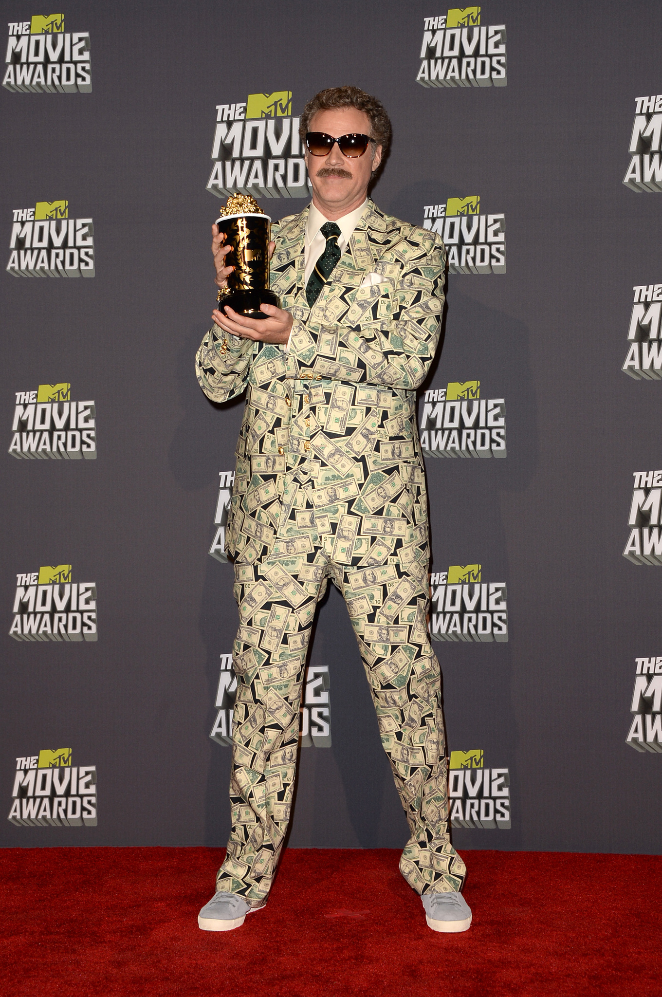 Will Ferrell at event of 2013 MTV Movie Awards (2013)