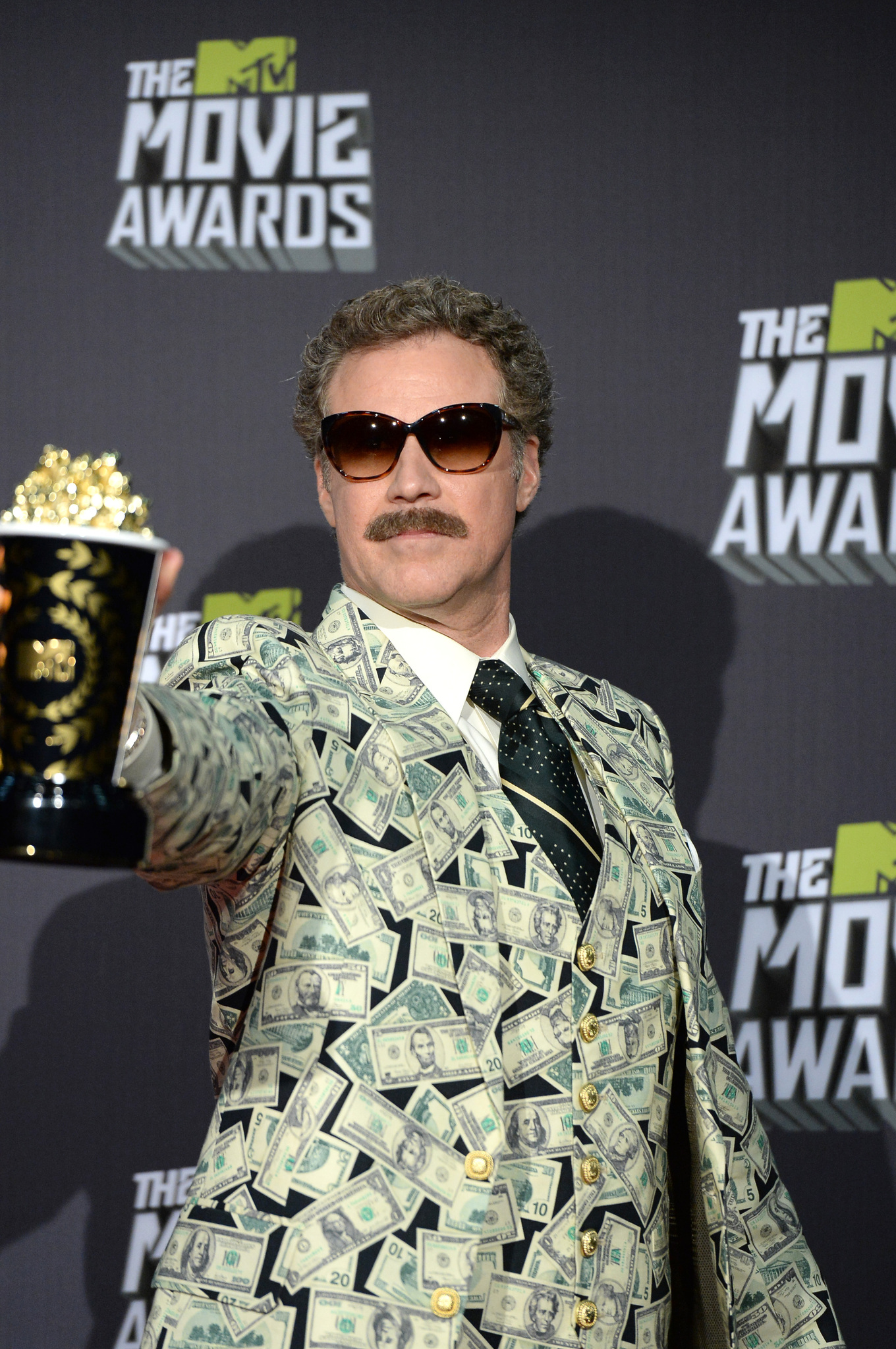 Will Ferrell at event of 2013 MTV Movie Awards (2013)