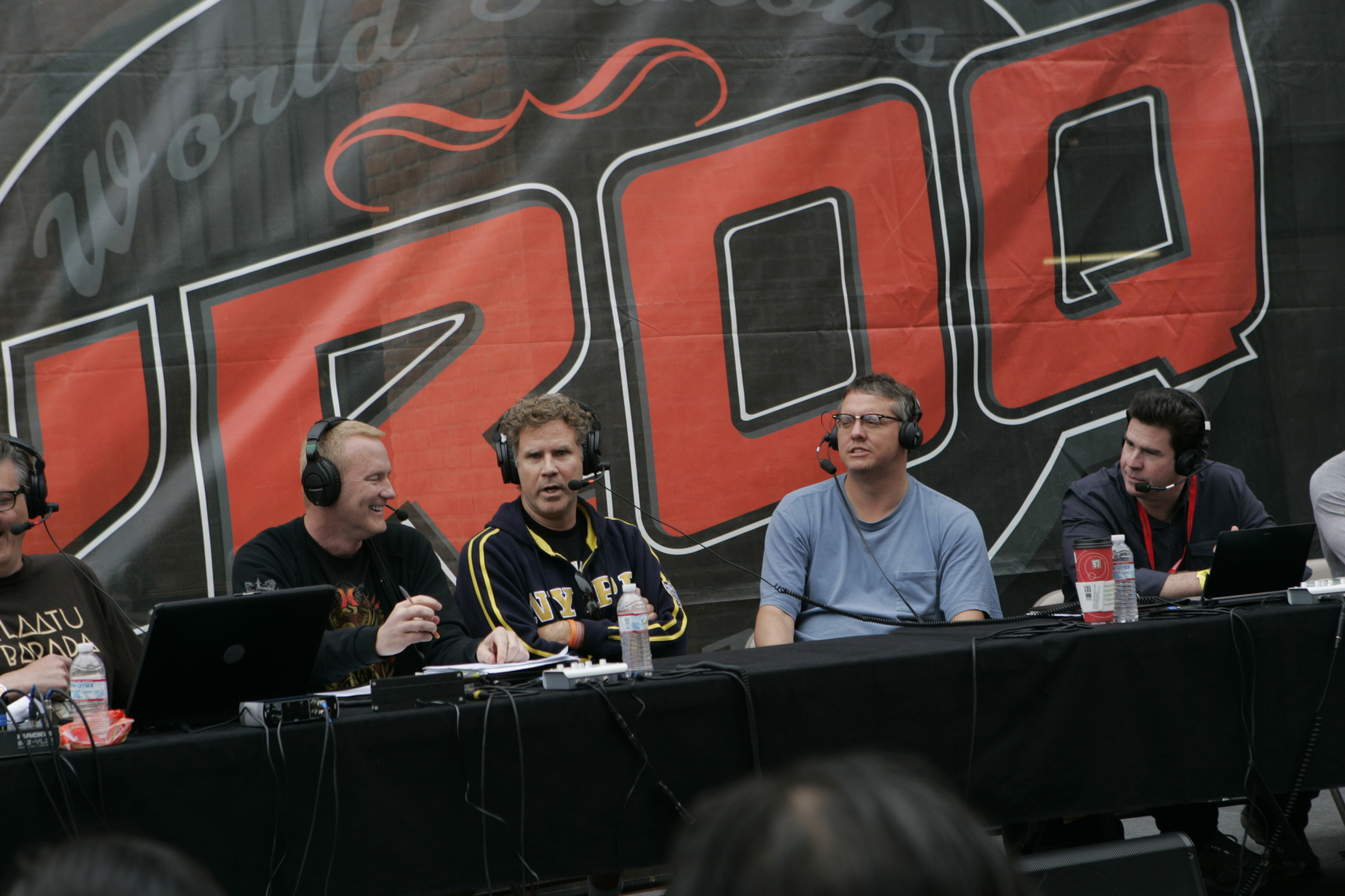 Will Ferrell and Adam McKay at event of Rezerviniai farai (2010)