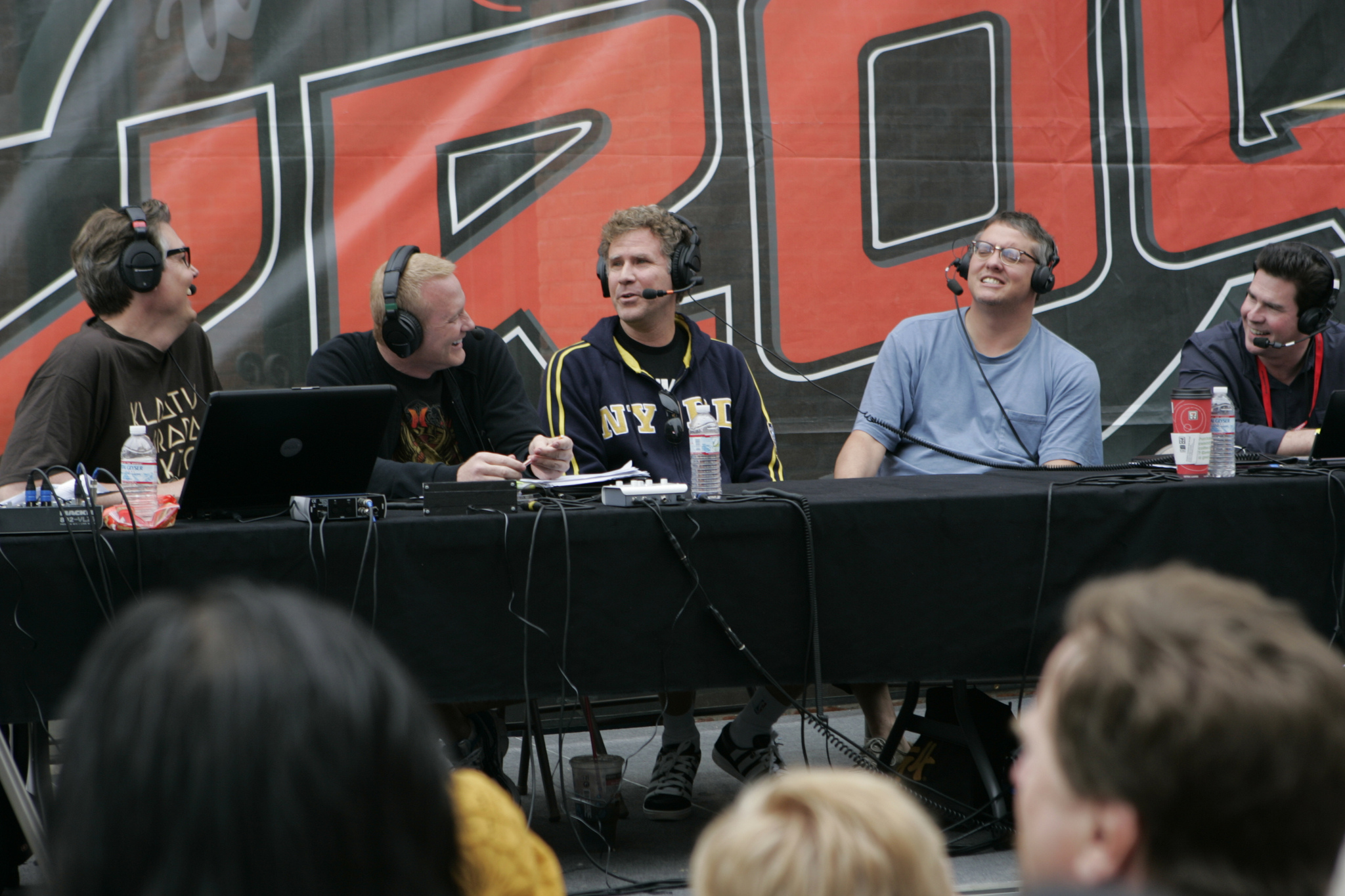 Will Ferrell and Adam McKay at event of Rezerviniai farai (2010)