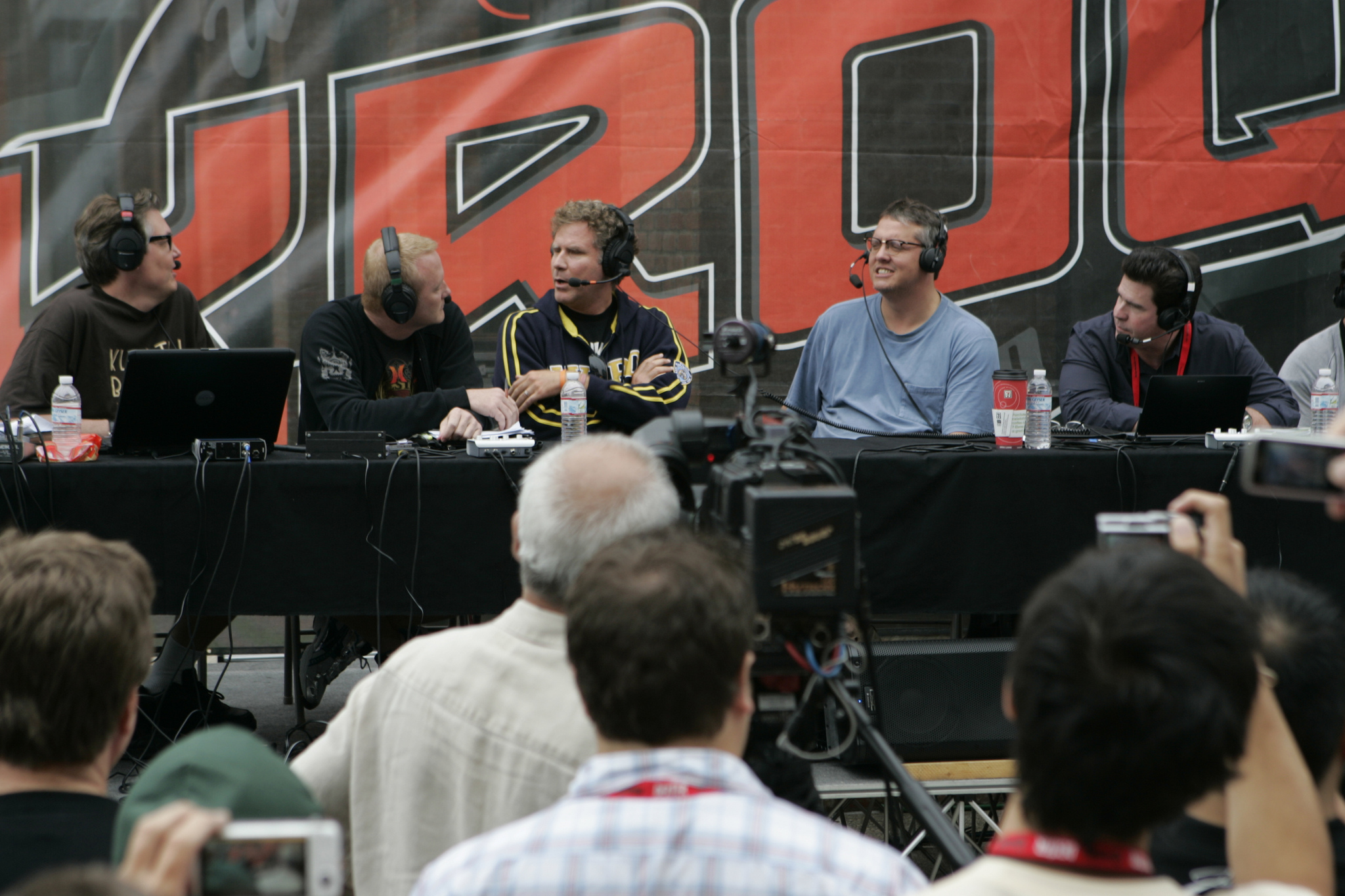 Will Ferrell and Adam McKay at event of Rezerviniai farai (2010)