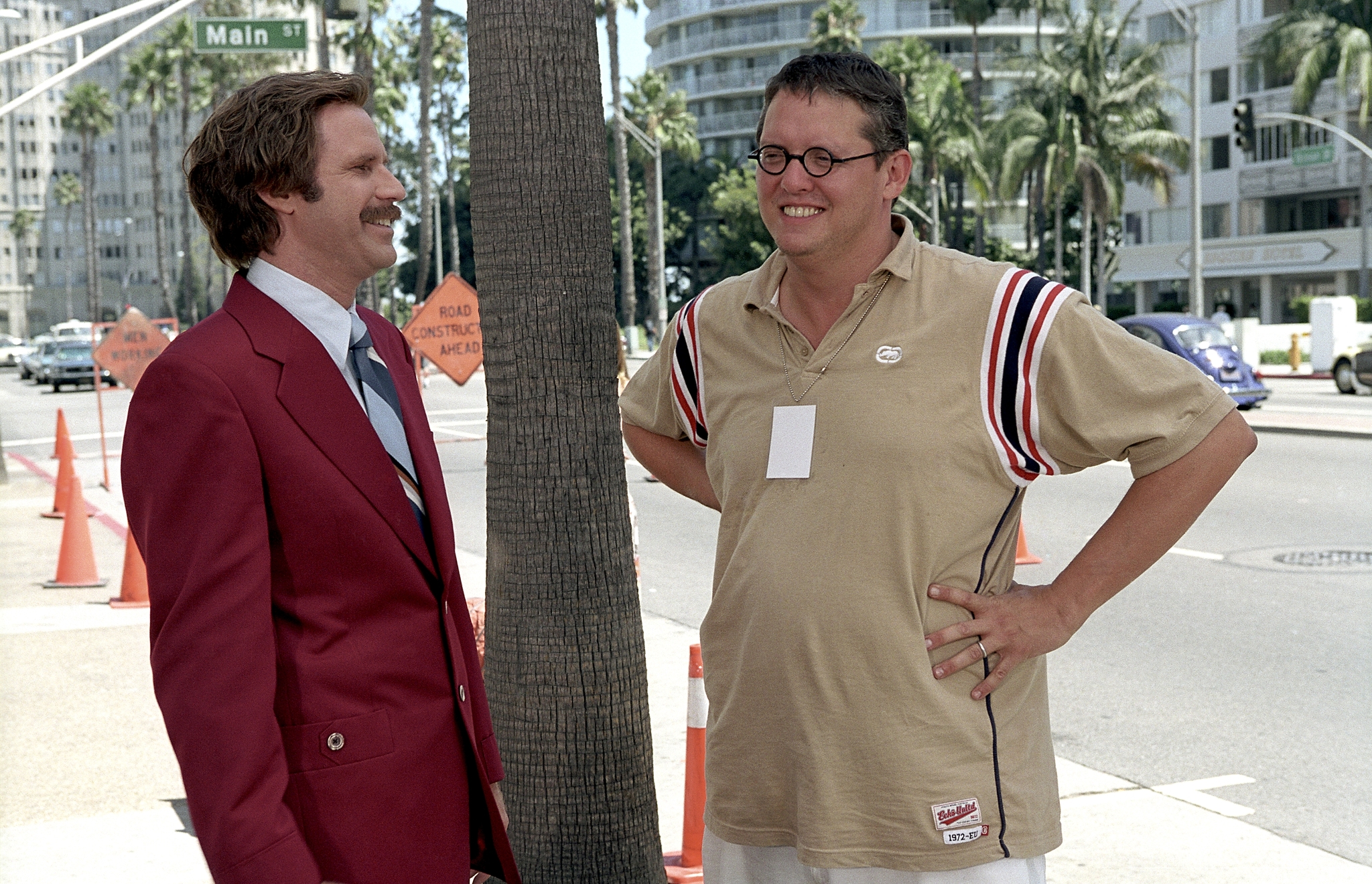 Still of Will Ferrell and Adam McKay in Ziniu vedejas: Rono Burgundzio legenda (2004)