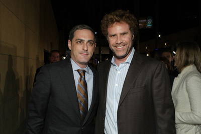 Will Ferrell and John Lesher at event of Begantis paskui aitvara (2007)