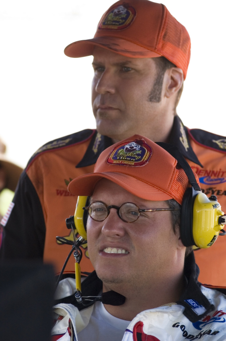 Still of Will Ferrell and Adam McKay in Talladega Nights: The Ballad of Ricky Bobby (2006)