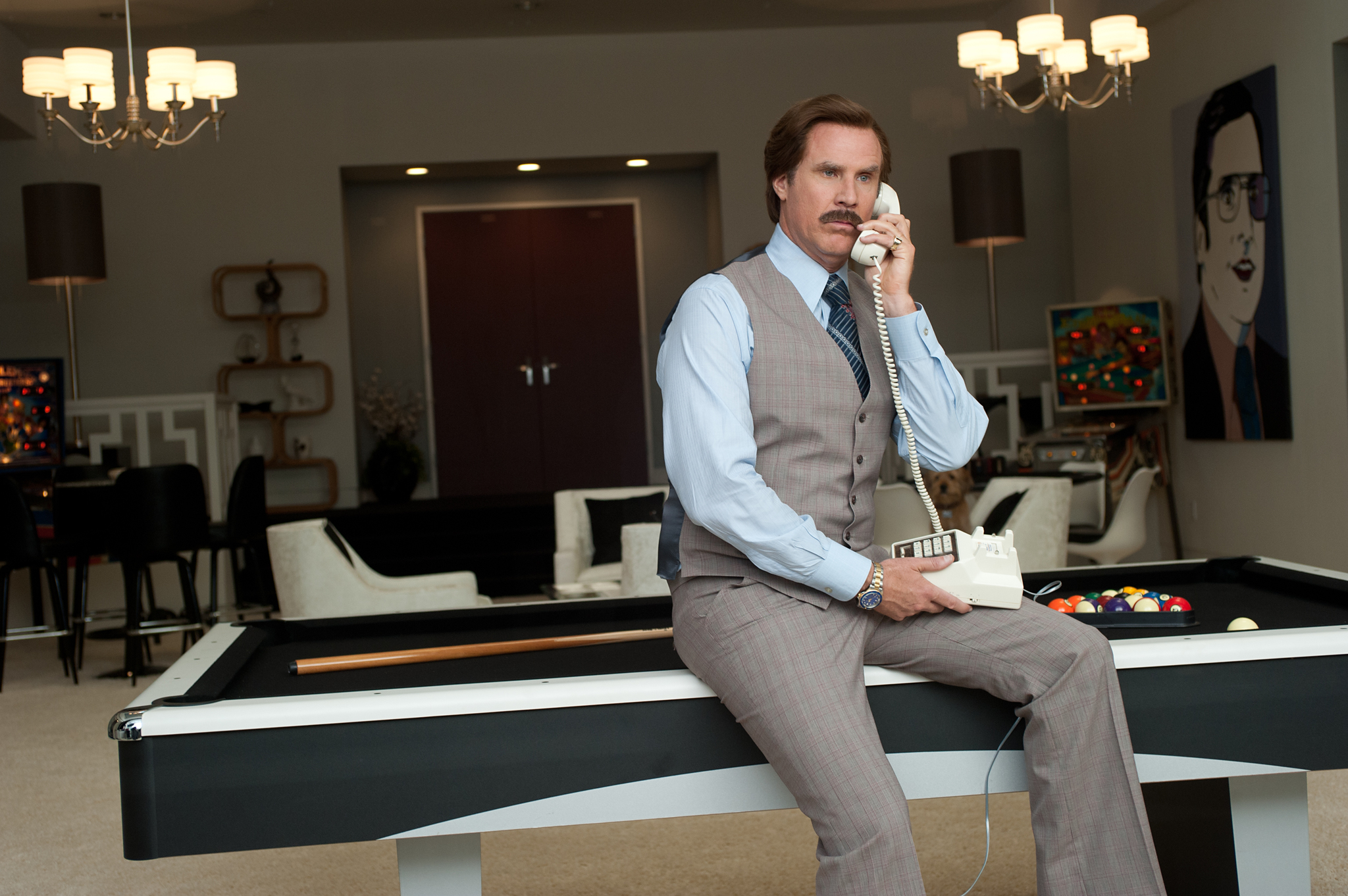 Still of Will Ferrell in Anchorman 2: The Legend Continues (2013)