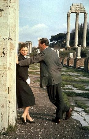 33-1124 Audrey Hepburn and husband Mel Ferrer C. 1958