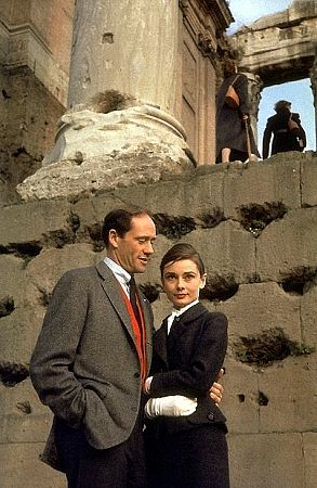 33-1125 Audrey Hepburn and husband Mel Ferrer C. 1958