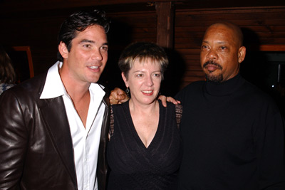 Dean Cain and Carl Franklin at event of Out of Time (2003)