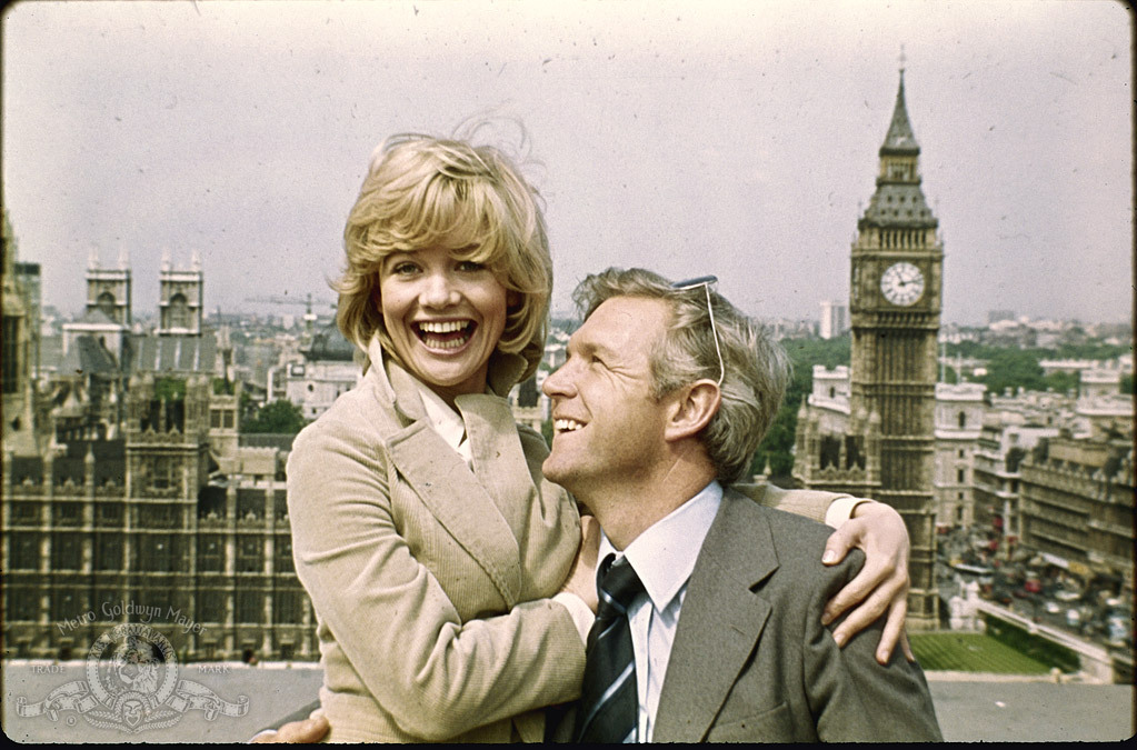 Judy Geeson and Douglas Hickox in Brannigan (1975)