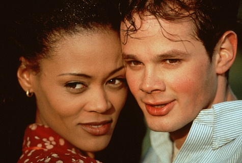 Still of Robin Givens and Marco Hofschneider in Foreign Student (1994)
