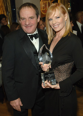 Marg Helgenberger and Paul Guilfoyle