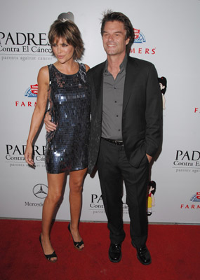 Harry Hamlin and Lisa Rinna