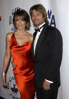 Harry Hamlin and Lisa Rinna