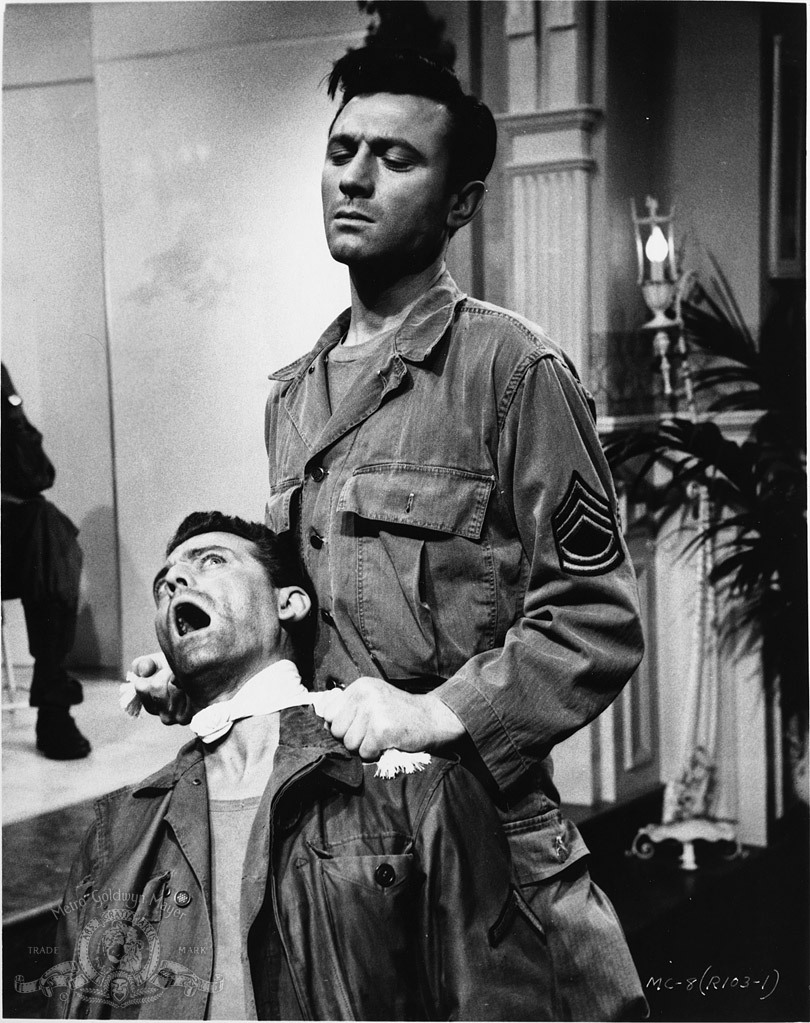 Still of Laurence Harvey in The Manchurian Candidate (1962)