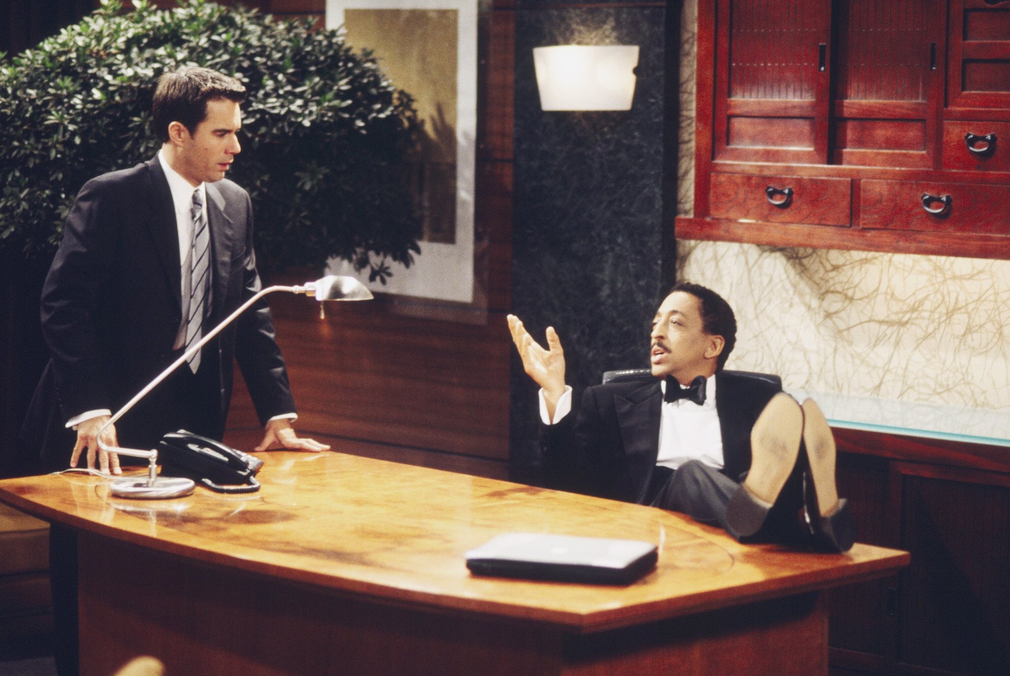 Still of Gregory Hines and Eric McCormack in Will & Grace (1998)