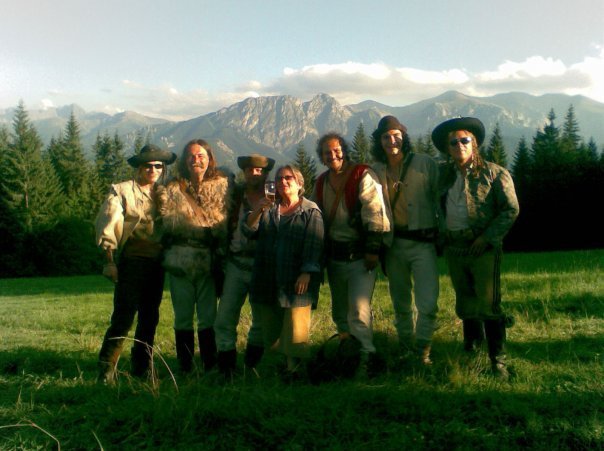 Still of Agnieszka Holland, Václav Jirácek, Attila Bocsárszky and Branislav Matuscin in Janosik. Prawdziwa historia (2009)