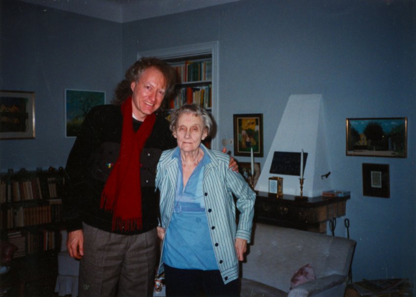 With Pippi Longstocking author Astrid Lindgren